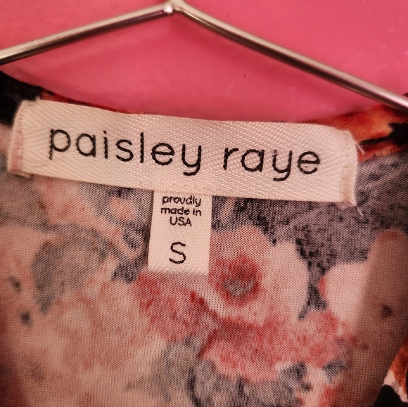 Floral Midi Dress - Black and Red - Picture 5 of 15